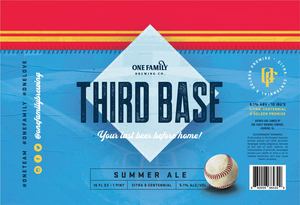 One Family Brewing Company Third Base