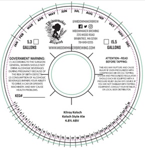 Kilroy Kolsch Kolsch Style Ale May 2022