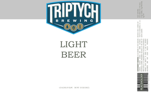 Triptych Brewing Light Beer