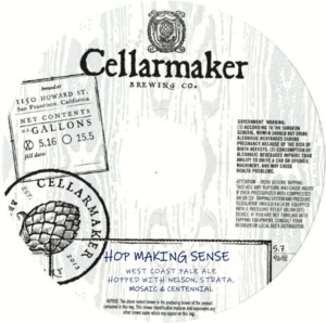 Cellarmaker Hop Making Sense