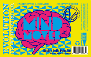Evolution Craft Brewing Company Mind Mover Double India Pale Ale