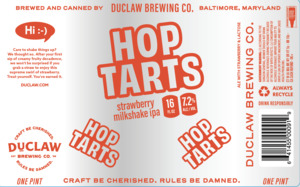 Duclaw Brewing Co. Hop Tarts May 2022
