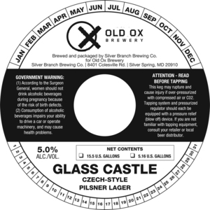 Glass Castle Czech-style Pilsner May 2022
