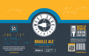 West Side Brewing Braille Ale May 2022