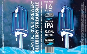 Scantic River Brewery Blueberry Streamsicle