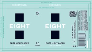 Eight Elite Light Lager