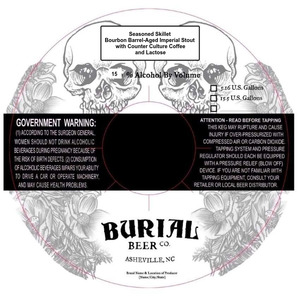 Burial Beer Seasoned Skillet