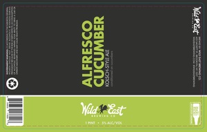 Wild East Brewing Co. Alfresco Cucumber May 2022