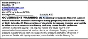 Holler Brewing Co. May 2022