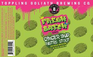 Toppling Goliath Brewing Co. Fresh Batch Series Ginger Snap
