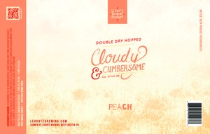 Double Dry Hopped Cloudy & Cumbersome N.e. Style Ipa Peach June 2022