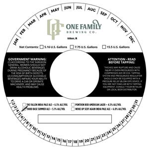 One Family Brewing Co. Third Base June 2022