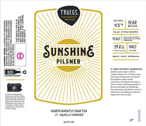 Troegs Independent Brewing Sunshine Pilsner