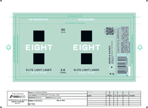 Eight Elite Light Lager 