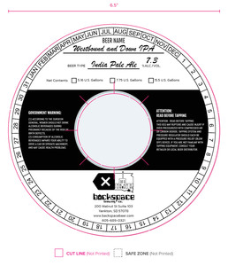 Backspace Brewing Co Westbound And Down IPA June 2022