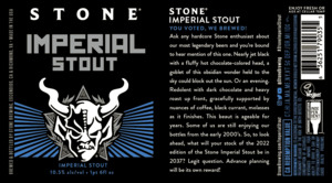 Stone Imperial Stout 