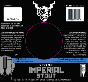Stone Imperial Stout June 2022