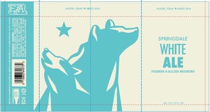 Friends And Allies Brewing Springdale White Ale