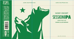 Friends And Allies Brewing Noisy Cricket Session IPA June 2022