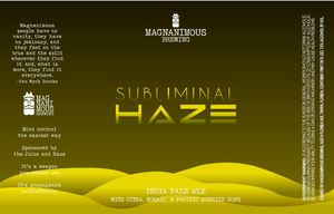 Subliminal Haze 