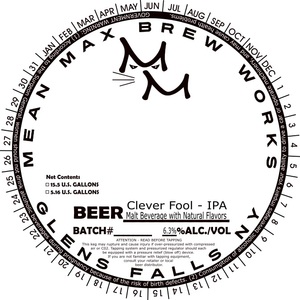 Mean Max Brew Works Clever Fool
