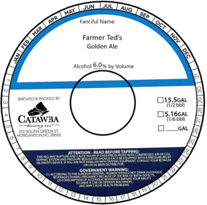 Catawba Brewing Co Farmer Ted's