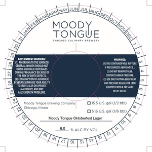 Moody Tongue Moody Tongue Oktoberfest Lager