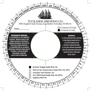 Tuckahoe Brewing Co. Tentacle Tripple India Pale Ale