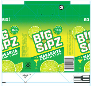 Big Sipz Margarita Fresh Lime