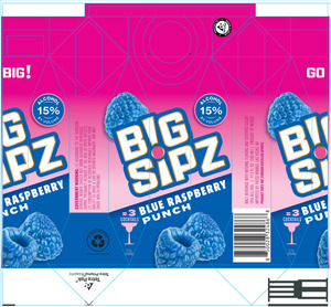 Big Sipz Blue Raspberry Punch