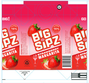 Big Sipz Strawberry Margarita