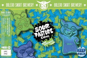 Sour Pasture Calves Blue Raspberry Lime Sour