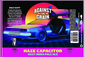 Against The Grain Brewery Haze Capacitor