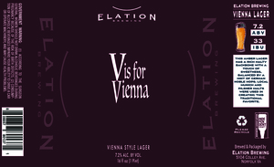 Elation Brewing V Is For Vienna