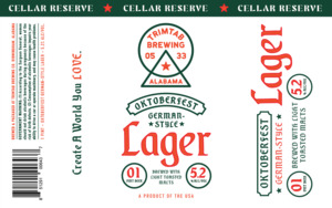 Cellar Reserve Oktoberfest Lager August 2022