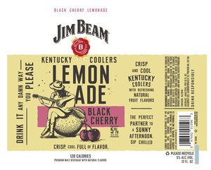 Jim Beam Kentucky Coolers Black Cherry Lemonade