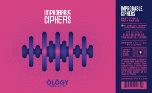Ology Brewing Co. Improbable Ciphers August 2022