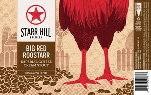Starr Hill Brewery Big Red Roostarr August 2022
