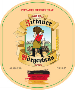 Zittauer Burgerbrau Blond 