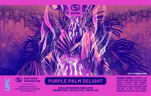 Southern Prohibition Brewing Purple Palm Delight
