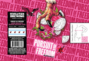 Revolution Brewing Pursuit Of Freedom Dragon Fruit August 2022
