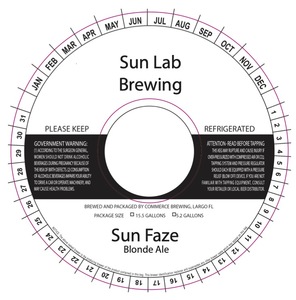 Sun Lab Brewing Sun Faze