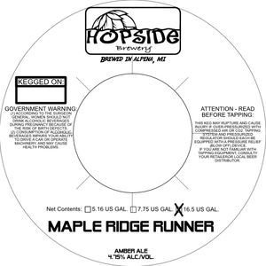 Hopside Brewery Maple Ridge Runner