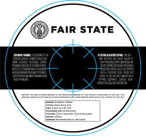 Fair State Brewing Cooperative Eternal Shrug