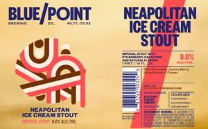 Blue Point Brewing Company Neapolitan Ice Cream Stout