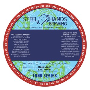 Steel Hands Brewing Bock Lager