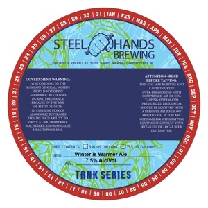 Steel Hands Brewing Winter Is Warmer Ale