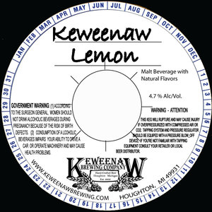 Keweenaw Brewing Company, LLC Keweenaw Lemon