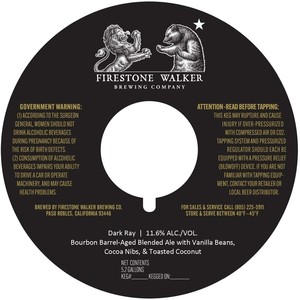 Firestone Walker Brewing Company Dark Ray