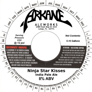 Ninja Star Kisses India Pale Ale